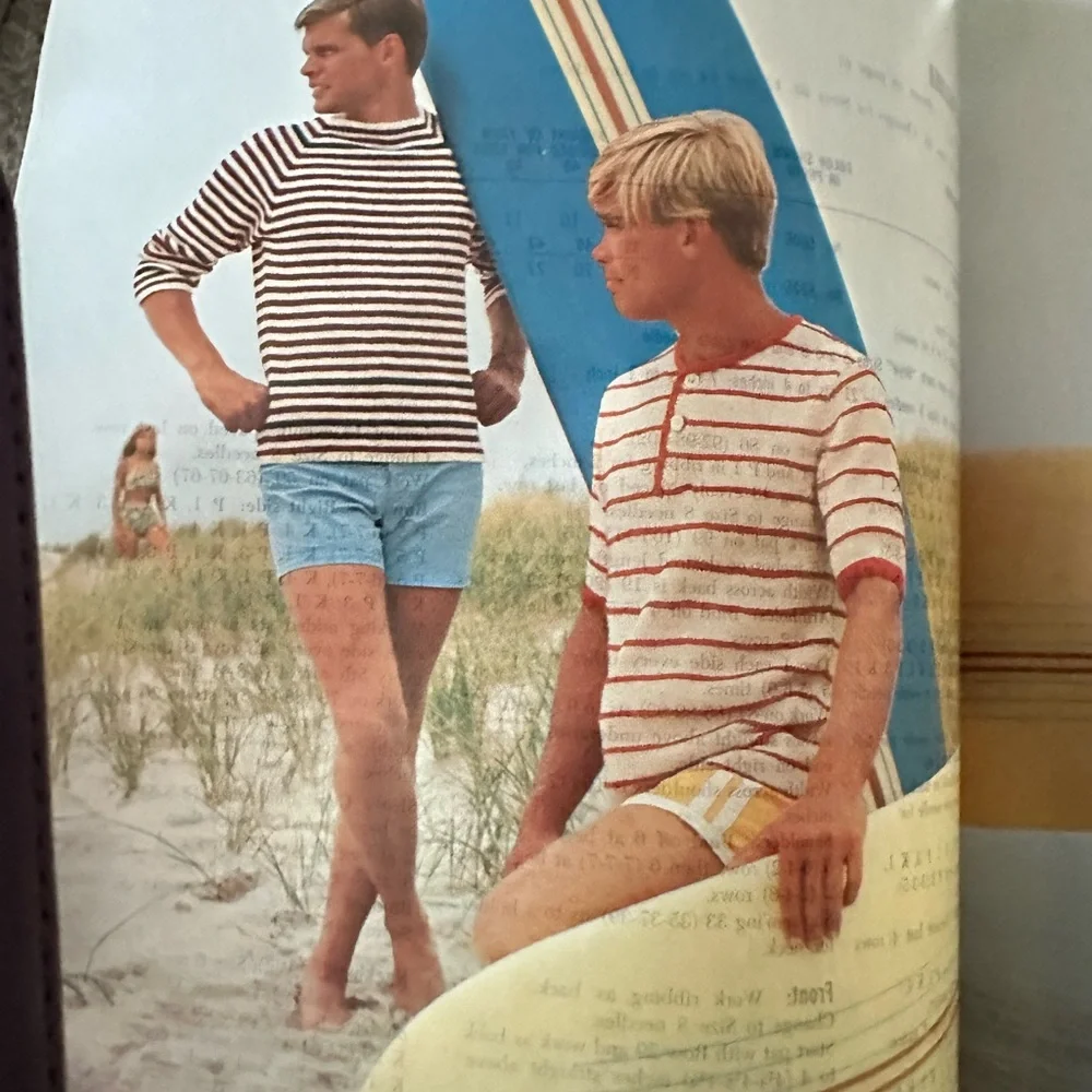 Vintage Columbia Minerva Hand Knits For Men Book